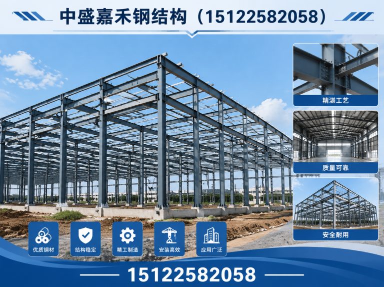 天津中盛嘉禾钢结构展示图